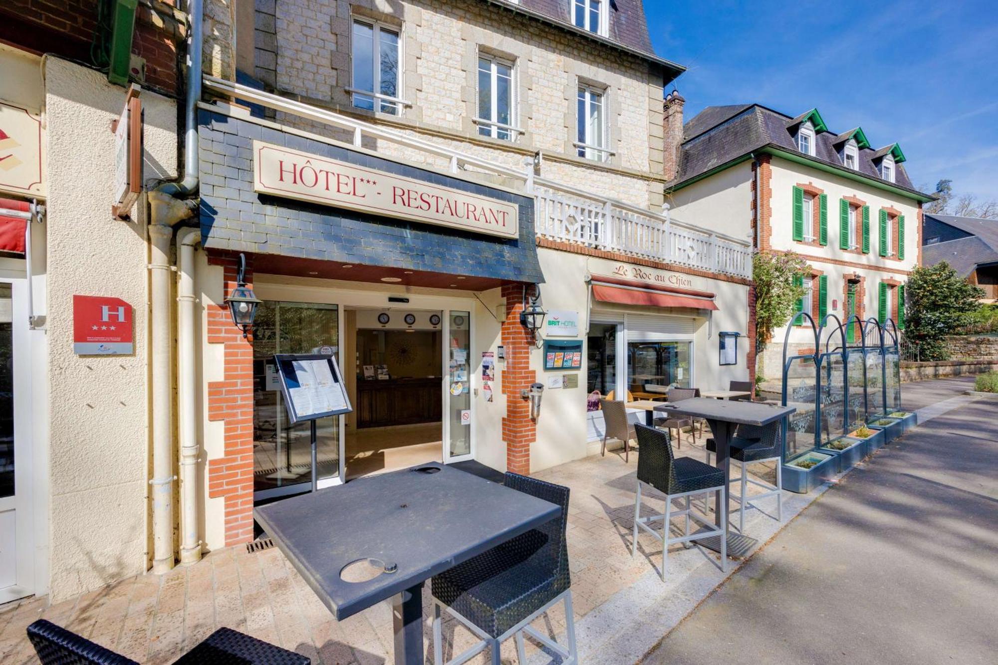 Brit Hotel & Spa Le Roc Au Chien Bagnoles de l'Orne Normandie Dış mekan fotoğraf