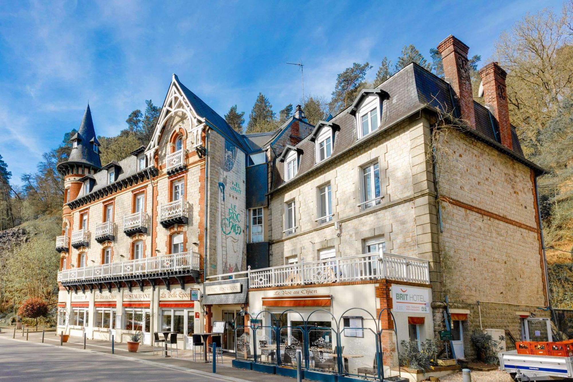 Brit Hotel & Spa Le Roc Au Chien Bagnoles de l'Orne Normandie Dış mekan fotoğraf