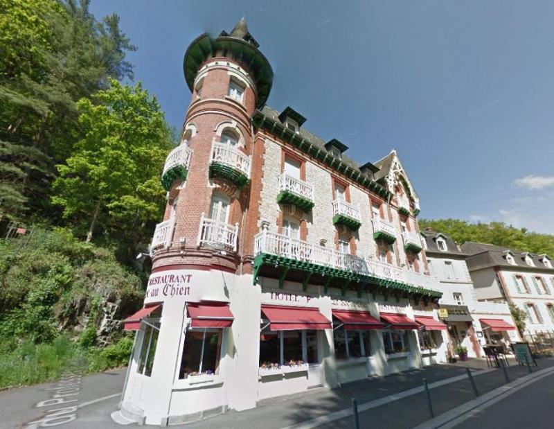 Brit Hotel & Spa Le Roc Au Chien Bagnoles de l'Orne Normandie Dış mekan fotoğraf